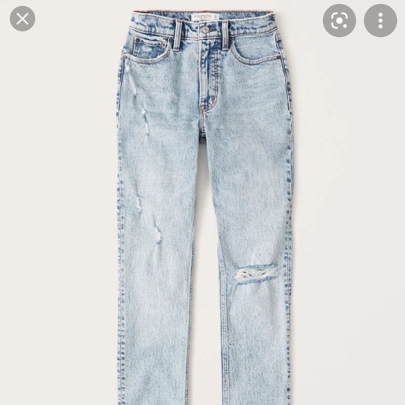 Abercrombie & Fitch Denim - 90s skinny high rise Jeans Abercrombie